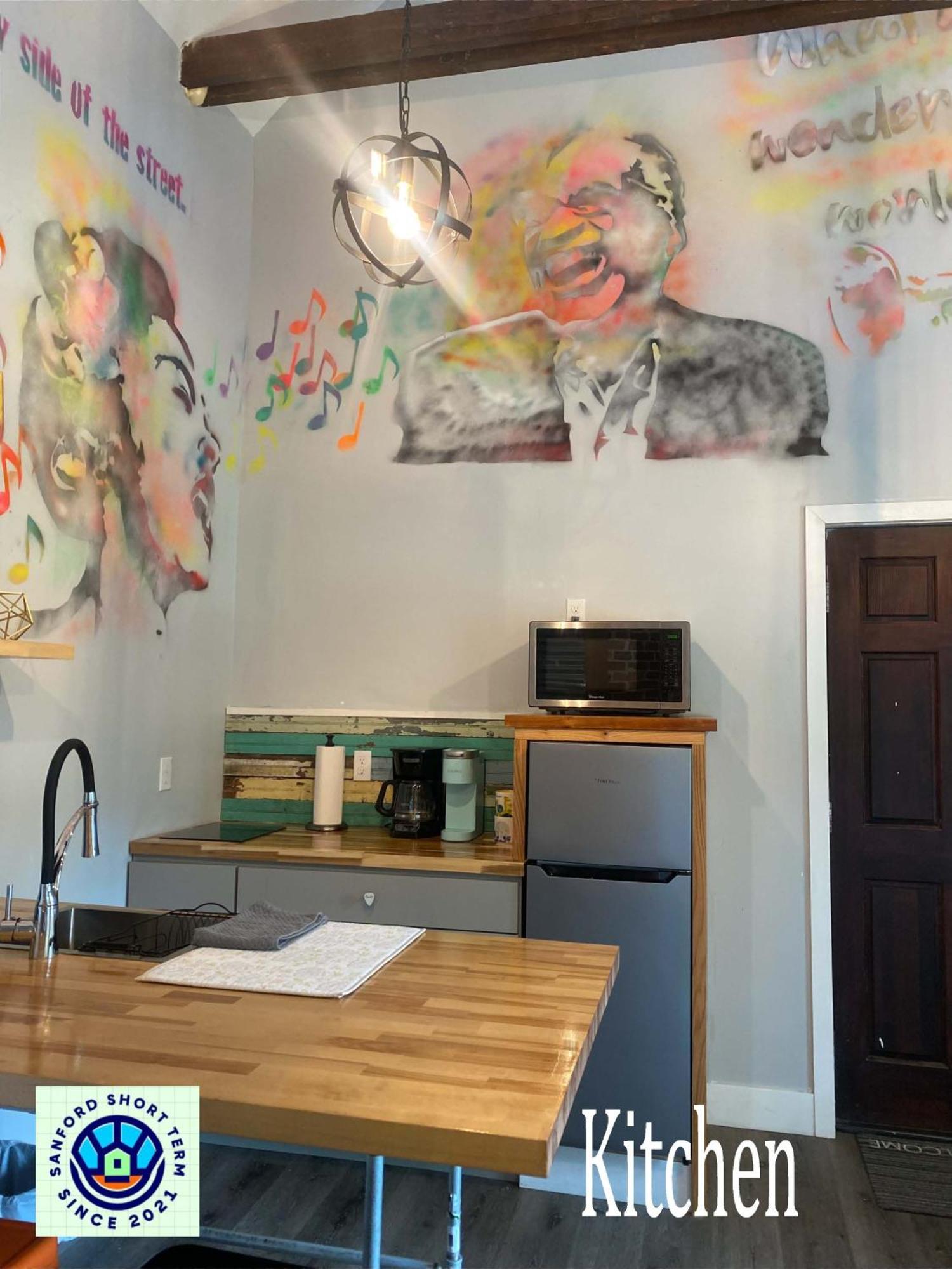 The Jazz Loft Apartment Sanford Bagian luar foto